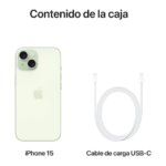 APPLE IPHONE 15 256GB GREEN - Imagen 3