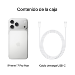 APPLE IPHONE 17 PRO MAX 2TB SILVER - Imagen 3