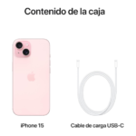 APPLE IPHONE 15 128GB PINK - Imagen 3