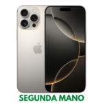 APPLE IPHONE 16 PRO MAX 256GB TITANIO NATURAL