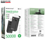 Borofone Power Bank 22.5W+PD20W Con Luz 50000mAh - Imagen 9