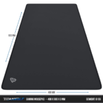 ALFOMBRILLA DE RATÓN SPEED GAMING TITANWOLF NEGRO 900 X 400 MM