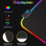 ALFOMBRILLA DE RATÓN RGB - ALFOMBRILLA DE RATÓN GAMING XXL, RETROILUMINACIÓN LED - Imagen 4