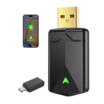 ADAPTADOR CARPLAY INALÁMBRICO – ADAPTADOR ANDROID AUTO INALÁMBRICO, WI-FI 5,8GHZ