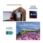 APPLE IPHONE 16 NEGRO 128GB - Imagen 4