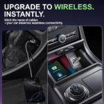 ADAPTADOR CARPLAY INALÁMBRICO – ADAPTADOR ANDROID AUTO INALÁMBRICO, WI-FI 5,8GHZ - Imagen 2