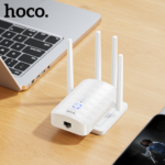 Hoco Repetidor/Amplificador WiFi4 - Imagen 6