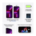 APPLE IPHONE 13 PRO MAX 128GB NEGRO - Imagen 4
